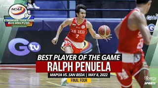 BEST PLAYER OF THE GAME: Ralph Penuela | San Beda Red Lions vs Mapua Cardinals (Final Four)