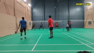 Dharma / Thamzil vs Pravin / Vivek WESAF OPEN BADMINTON TOURNAMENT #badmintontamilnadu