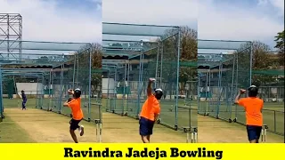 Ravindra Jadeja Bowling | Jadeja Bowling Action in Slow motion