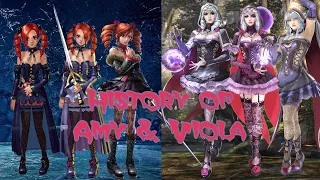History of Amy & Viola (Soulcalibur) - CR