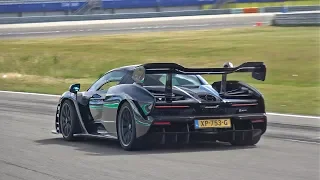 McLaren Senna Going Flatout on Track!