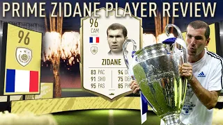 PRIME ICON 96 ZINEDINE ZIDANE Player Review! FIFA 20 Ultimate Team