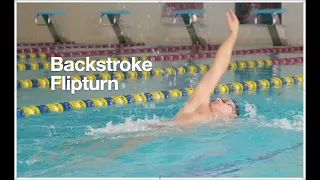 Swimming - Legal Backstroke Flip-turns