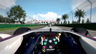 F1 2013 - 2014 Australian GP, Williams Onboard