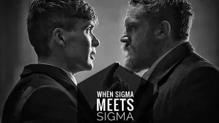 "When sigma meets sigma "- Thomas Shelby | #shorts