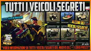 GTA 5 Online 1.52 - TUTTI I NUOVI VEICOLI SEGRETI DEL DLC “The Cayo Perico Heist” +RISPETTIVI PREZZI