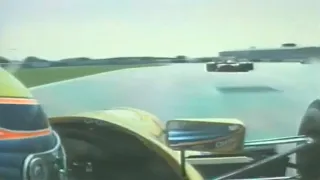 Roberto Moreno Onboard | 1991 British Grand Prix - Silverstone