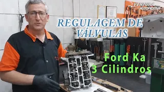 Regulando válvulas do Ford Ka 3 cilindros