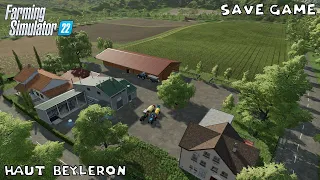 [FS22]  Build Vineyard farm ⎥ Haut-Beyleron ⎥ Savegame ⎥ Download⎥ Timelapse ⎥ SLO