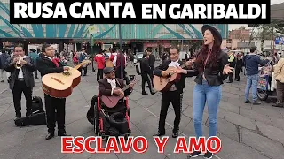 🇷🇺 RUSA CANTA en español "ESCLAVO Y AMO" de Javier Solís (con MARIACHIS) 🇲🇽