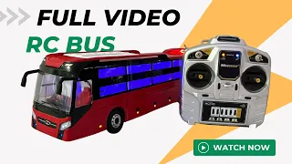 FULL VIDEO !!! Homemade RC Bus from scratch | ND Crafty Model