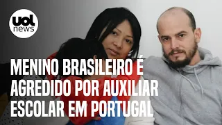 Mãe diz que menino brasileiro foi agredido por auxiliar escolar em Portugal: 'Bateu, levou'