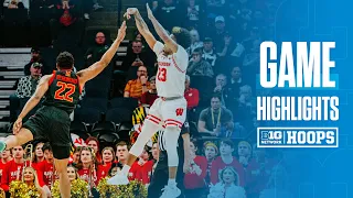 Wisconsin vs. Maryland | Highlights | 2024 Big Ten Men's Basketball Tournament | March 14, 2024