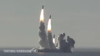 Russia’s Nuclear Submarine Successfully Test-Fires 4 Bulava intercontinental Ballistic Missiles