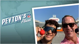 Patrick Mahomes & Peyton Manning have some fun at Arrowhead 😁 | Peyton’s Places on ESPN+