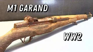 Restoring WW2 1944 Winchester M1 Garand, (with test fire) #restoration #m1garand #normandy