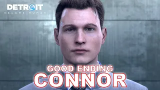 DETROIT BECOME HUMAN Connor Gameplay Walkthrough FULL GAME Good Ending | No Commentary