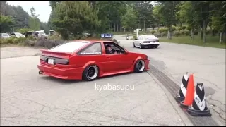 AE86レビン　トレノ　4A G　サウンド　AE92トレノ