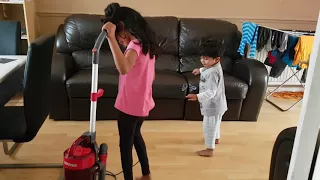 Pranks with vacuum cleaner for Kids Funny