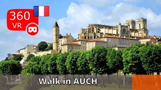 360° views of France : Today a walk in Auch