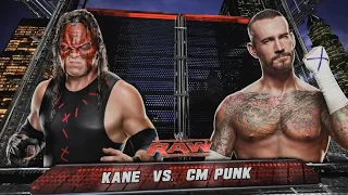 2012 June 4 - WWE RAW - Kane vs. CM Punk - WWE 2K15