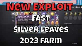 Fastest Silver Leaves Farm Glitch - Farming Exploit Solstice 2023 Guide + Fast Season Deep Engrams