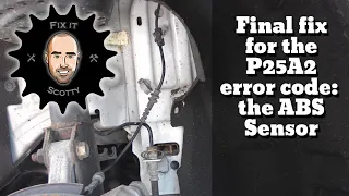 Chevy Volt ABS Sensor Replacement for Stabilitrak Issue, P25A2 code