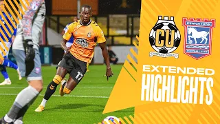 EXTENDED HIGHLIGHTS | Cambridge United 1-0 Ipswich Town