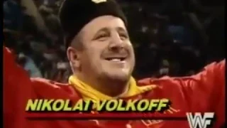 The Iron Sheik and Nikolai Volkoff vs. The Islanders (02 01 1987 WWF Wrestling Challenge)