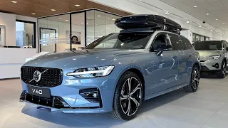 Volvo V60 B4 Ultimate Dark | Model 2023 Facelift | Thunder Grey Pearl