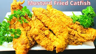 How to make the Best Mustard Fried Catfish | #FishFry