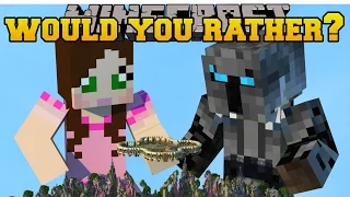 Minecraft: WOULD YOU RATHER?! (CAN YOU GUESS RIGHT?) Mini-Game