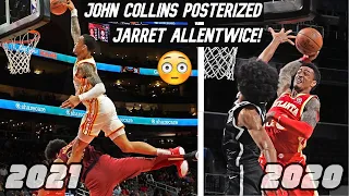 OMG! 😲John Collins has MURDERED Jarret Allen TWICE Now!😬 2021 vs 2020 Posters 🧑‍✈️