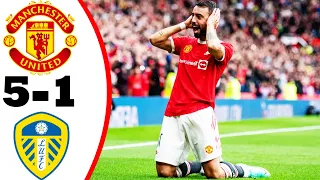 Manchester United vs Leeds 5-1 | full highlight HD|