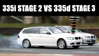 BMW 335i (ST2) VS BMW 335d (ST3) DRAGRACE