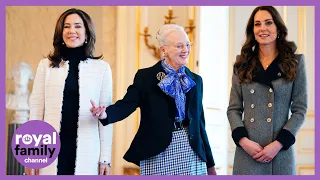 A Royal Occasion: Kate Meets the Danish Queen and Princess