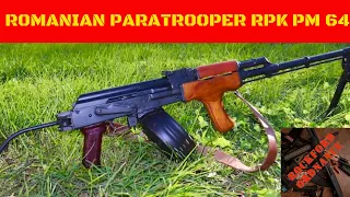 ROMANIAN PARATROOPER FOLDING STOCK RPK PM md 64