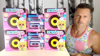 LOL SURPRISE REMIX BOOM BOXES UNBOXING REVIEW L.O.L. Surprise! Remix Hair Flip Dolls & Pet B.B.s