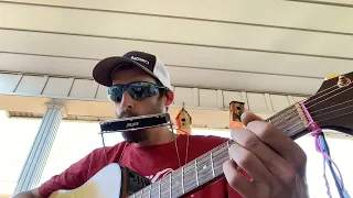 East top mini chord guitar harmonica