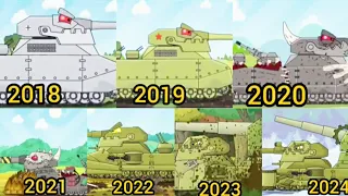 evolution of ratte (2018-2024) HomeAnimation