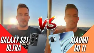 Битва XIAOMI MI 11 vs GALAXY S21 ULTRA. Большой Тест Камер