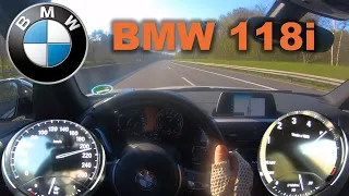 🚗 2019 BMW 118i F20 | Top Speed | POV | 0-100 | Test Drive | 4K