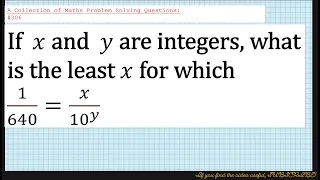 A Collection of Maths Problem Solving Questions:#306 (Index | Power | Equating Roots)