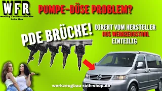 PDE Brücke 5 Zylinder - VW T5 2,5 TDI - mit Pumpe Düse Einheit