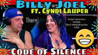 Billy Joel ft. Cyndi Lauper - Code of Silence | THE WOLF HUNTERZ REACTIONS