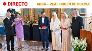 ABBA: El REY de SUECIA les otorga la REAL ORDEN de VASA por su EXITOSA CARREA | RTVE Noticias