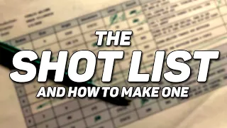 SHOT LISTING - How to make a sweet shot list - CINE PANDEMIA