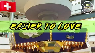 Bashaar - Easier To Love ft.Brooklyn Barry [Lyrics]||Vlog in Switzerland 2021