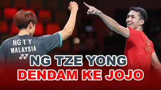 NG TZE YONG AKAN BALAS DENDAM KE JONATAN CHRISTIE