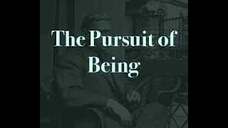 Jean-Paul Sartre: Being and Nothingness - The Pursuit of Being